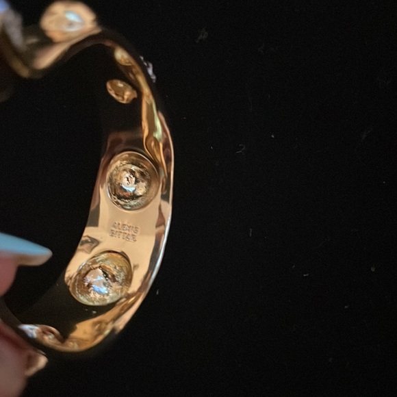 Alexis Bittar- Pave Studded Hoop Earrings - Picture 8 of 11